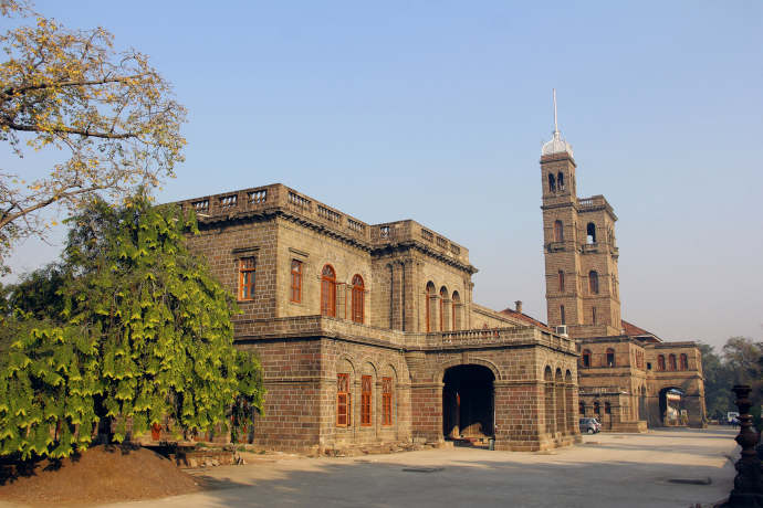 Pune features for its architecture, such as Savitribai Phule Pune University building.